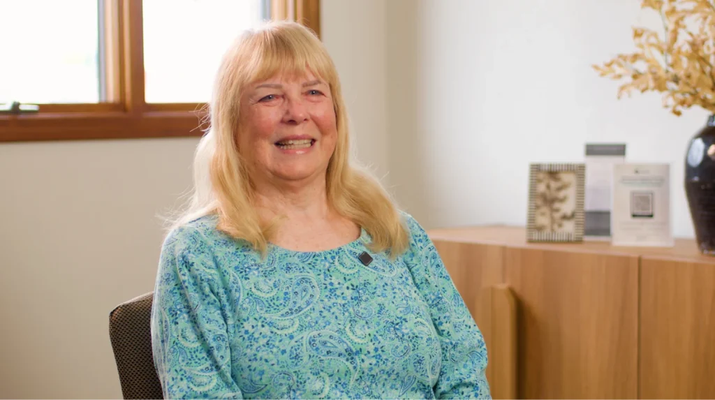 Dome Dentistry patient talking about her care in the office